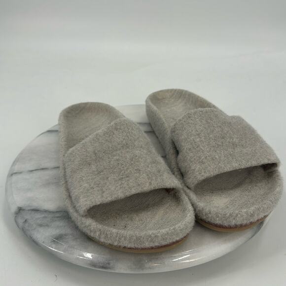 Lauren Manoogian gray wool slides - Picture 1 of 7